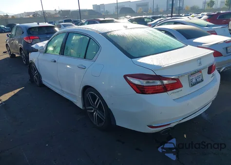 2017 Honda Accord Touring V6 из США, поврежденный, VIN 1HGCR3F93HA008059